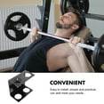 thumbnail image 4 of OUNONA Gym Storage Rack 1Pcs Steel Wall Mount for Weight Storage Racks Fitness, 4 of 8