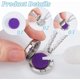 thumbnail image 4 of Collar difusor de aceites esenciales de aromaterapia, colgante de acero inoxidable con forma de botella de aromaterapia, medallón, regalo para mujeres y hombres., 4 of 9