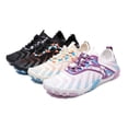 thumbnail image 6 of lnmuld Men Women Barefoot Shoes, Breathable Mesh Shoes for Water Yoga Fitness Hiking Color:Purple,Size:7, 6 of 7
