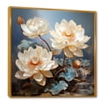 thumbnail image 2 of Designart "Unveiled Lotus Serenity III" Lotus Floater Framed Canvas Prints, 2 of 5