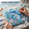 thumbnail image 5 of Clearance & Free Returns Diamond Art Kits for Adults Jellyfish Diamond Painting Kits for Beginner,DIY Diamond Crystal Rhinestones Painting Kits for Home Wall Decor Gift, 5 of 10