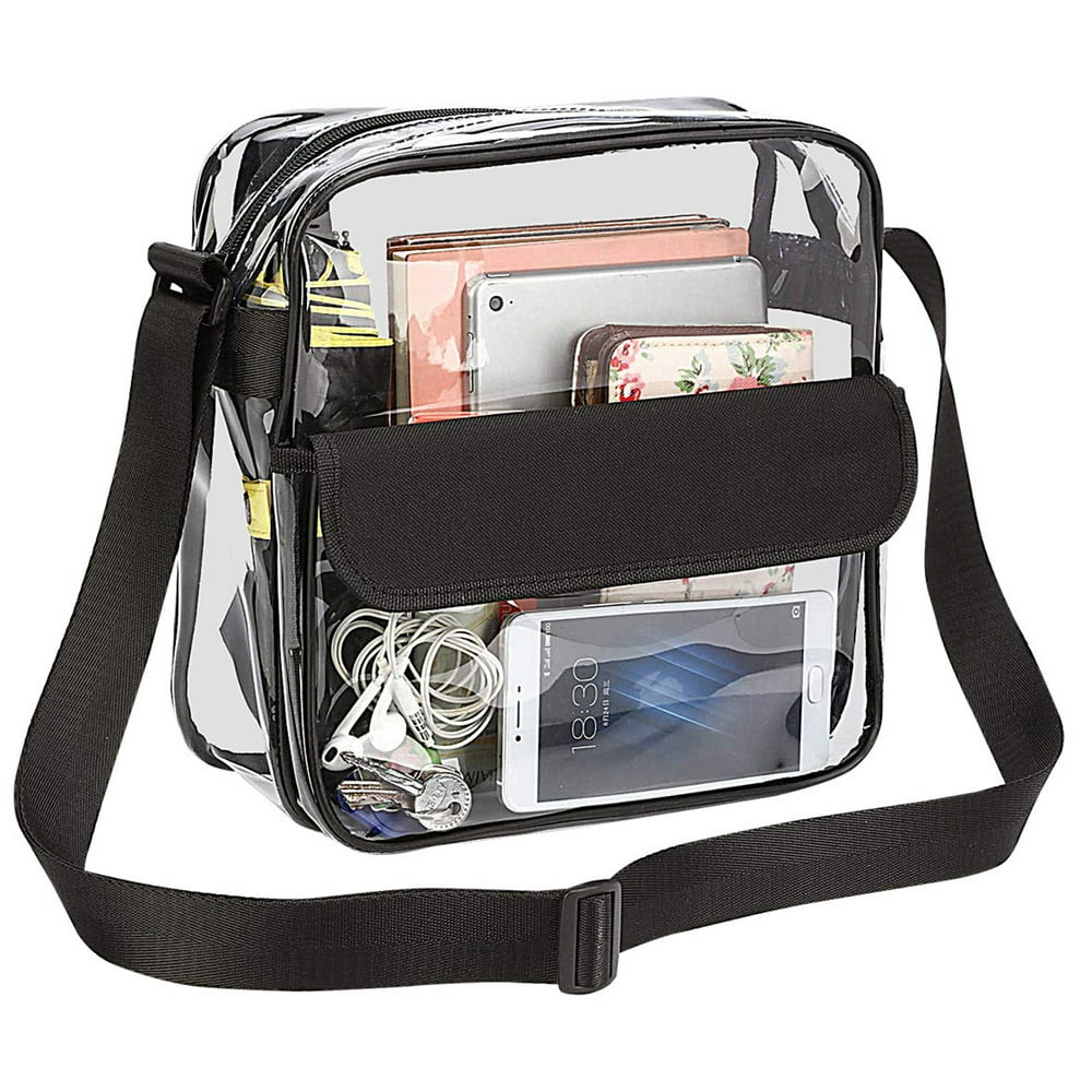 EEEkit Clear Messenger Bag for Work & Business Travel for Men & Women