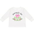 thumbnail image 3 of Inktastic Grampy's Girl- heart flowers Girls Long Sleeve Toddler T-Shirt, 3 of 5