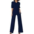 thumbnail image 1 of Nuevo conjunto informal de camisa para mujer: pantalones cortos de poliéster con cintura elástica, versátiles para el verano, para combinar con chaleco/camisa, tallas S-XXXXXL., 1 of 6