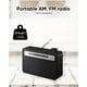thumbnail image 4 of Radio AM FM portátil MIPDIIT con altavoz Bluetooth, 4 of 9