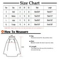 thumbnail image 2 of Pntutb Skirts for Women Casual Summer Solid Elastic Waist Flax A-Line Ankle Skirt, 2 of 5