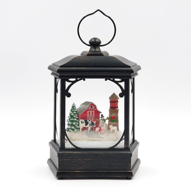 Holiday Time Farm Light Up Lantern