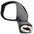thumbnail image 3 of SCITOO Side View Mirror Passenger Right Side Mirror Fit For 2012 2013 2014 For HONDA CIVIC Power Adjusted Black Replacement Exterior Mirror, 3 of 5