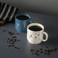 thumbnail image 4 of Thyme & Table 2 Pack Stacking Celestial White and Blue Mugs 14.2 fl oz, Stoneware, 4 of 5