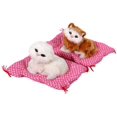 thumbnail image 4 of Jinsinto 1Pcs Super Mignon Mini Simulation Chatons Assis Jouets en Peluche, 4 of 5