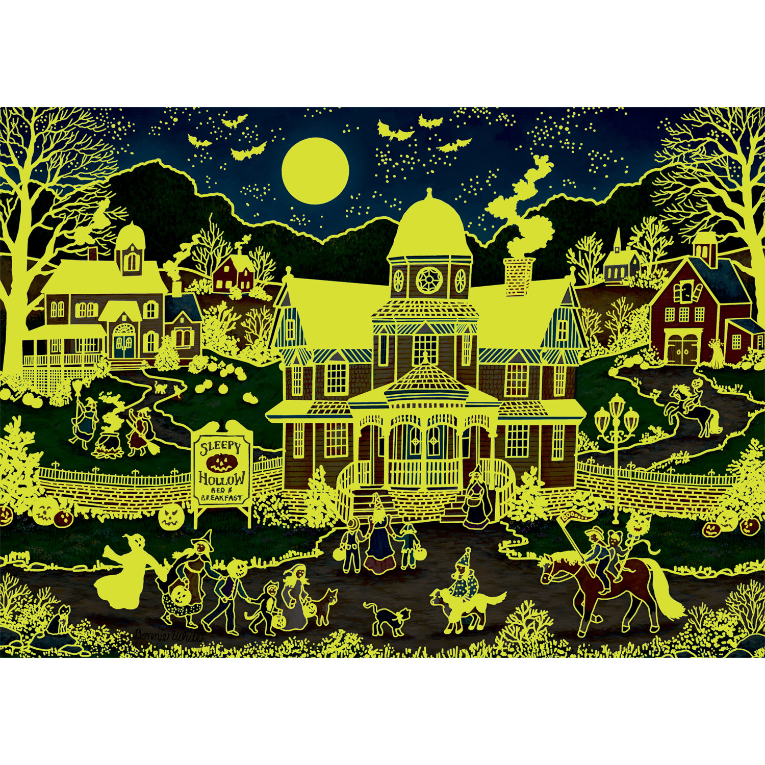 MasterPieces Halloween 1000-Piece Jigsaw Puzzle photo 6