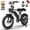 V60 Pro-Black, variant on Movcan V60 Pro Electric Bike for Adult,48V 18.2Ah Removable Battery, 20" Fat Tire Electric Bike,1500W Motor 33MPH Top Speed 7 Speed Dual Hydraulic Brake UL2849