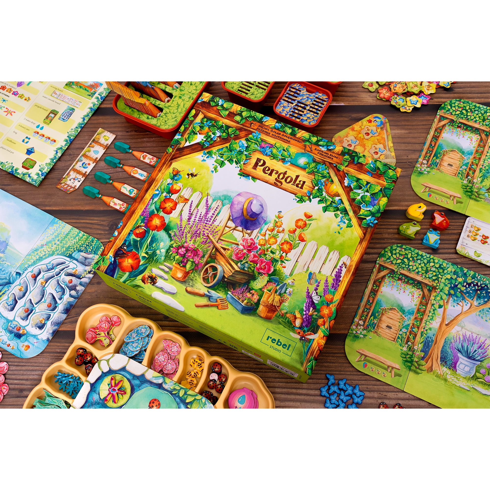 Pergola Family Strategy Board Game for Ages 10+, from Asmodee