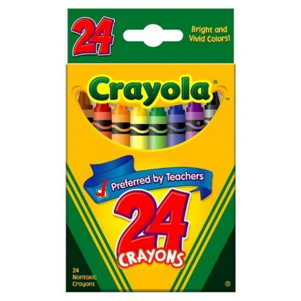 Crayola Crayons 24 Count Box 6 Pack Walmart Walmart Crayola crayons 24 count box 6 pack walmart walmart