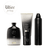 Oribe Gold Lust Repair & Restore Shampoo and Conditioner plus Superfine Hair Spray (8.5/6.8/8.5 oz)