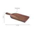 thumbnail image 3 of Acacia Oiled Wooden Shovel Serving Board, 3 of 3