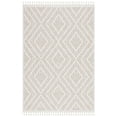 thumbnail image 2 of SAFAVIEH Global Dahila Diamond Indoor/Outdoor Area Rug, Light Beige/Brown, 5'3" x 7'6", 2 of 10