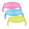 thumbnail image 4 of 1pc Microwave Oven Shelf Double Insulated Heating Tray Rack Holder Organizer, Make full use of the space of refrigerator,microwave oven,desktop,etc , Blue, 4 of 6