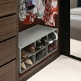 thumbnail image 3 of Sorbus 6 Section Shoe Organizer Bin - 2 Tier Storage - Fabric Finish, 3 of 7