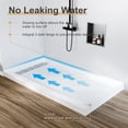 thumbnail image 5 of Shower Base, 48x32 Inch/60x32 Inch Shower Pan with Drain Cover and Drain Assembly, Non-Slip Rectangular Shower Tray for Bathroom, 5 of 8