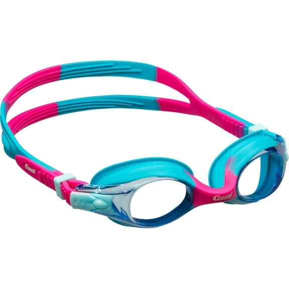 Cressi Dolphin 2.0 Goggle (Azure/Pink, Dolphin 2.0)