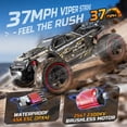 thumbnail image 3 of Coche RC DEERC 209E 1:10, rápido, sin escobillas, más de 60 KMH, 4WD, todoterreno, 3 of 9
