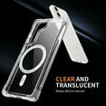 thumbnail image 5 of Allytechgroup Magnetic Compatible with Samsung Galaxy S23 Clear Case, [Not-Yellowing] [Military Grade Drop Protection] Shockproof Protective Clear Phone Case for Samsung Galaxy S23, Clear, 5 of 7