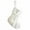 White/Gold, variant on Personalized Faux Fur Christmas Stocking with Gold Letter Mini Plush Monogram Embroidered Christmas Hanging Stocking for Xmas Holiday Family Decorations