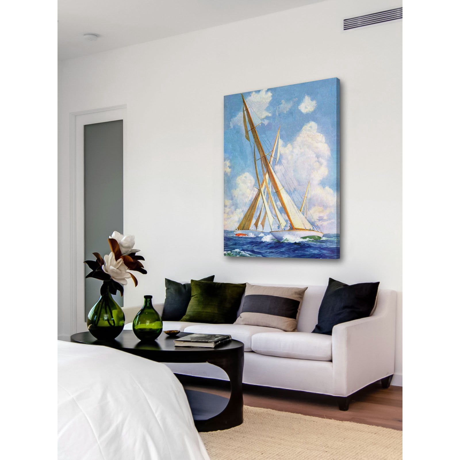 Marmont Hill Crossed Sails Wall Art