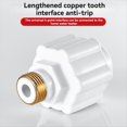 thumbnail image 2 of 8 Piezas [Dientes de Aluminio de Color Cobre] Calentador de Agua Eléctrico de Pared Anti-Eléctrico Accesorios para Calentadores de Agua Domésticos, 2 of 4