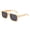 313-Light Bamboo Smoke, variant on Genuine Handmade Wood Sunglasses Anti-glare Polarized Wooden Spring Hinges