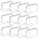 thumbnail image 1 of Neceser TISRATOK transparente para mujer y hombre, 12 unidades, color gris, 1 of 6
