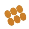 thumbnail image 1 of 6x Patchs Thermocollants Réparation Autocollant Décoratif Réparation Coudière Genou Ovale Jaune, 1 of 7