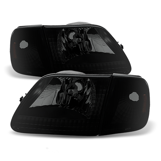 2004 Ford F150 Heritage Door Mount Spotlight Larson Electronics 1015P9IYT0Y Driver Side with Install kit 6 inch -Black 100W Halogen