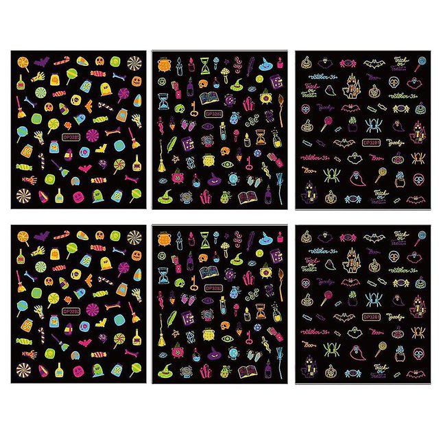 Halloween Nail Art Stiers Blood Nail Stierself Adhesive Nail Decals Halloween Nail Art
