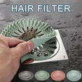 thumbnail image 2 of Sewer filter hair floor drain bathroom anti hair kitchen toilet bathroom cover magic tool sink anti clogging, 2 of 9