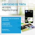 thumbnail image 2 of Cartucho de Tinta HP 935XL Magenta Original C2P25AL, 2 of 2