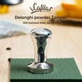 thumbnail image 3 of i Cafilas 51mm Espresso Tamper, Stainless Steel Coffee Bean Press Tool With 51mm Diameter Flat Base, 3 of 14