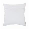 thumbnail image 6 of Ox Bay Ariya Turquoise/Ivory Chevron Cotton Adult Decorative Throw Pillow Cover, 6 of 9