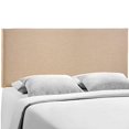 thumbnail image 2 of Modway Tête de Lit Grand Rembourrée en Tissu de Lin Couleur Café, 2 of 5