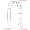 thumbnail image 5 of Charming Metal Garden Arbor, Decorative Wedding Arch for Outdoor Events, Climbing Plant Support, Easy to Assemble, Weather-resistant Coating, Suitable for Garden Decoration, 5 of 5