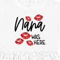 thumbnail image 4 of Inktastic Nana Was Here Red Kisses Girls Toddler Dress, 4 of 5