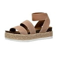 thumbnail image 3 of CUSHIONAIRE Women's Mandy Cork Espadrille Wedge Sandal +Wide Widths Available, 3 of 3