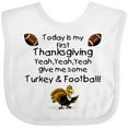 thumbnail image 3 of Inktastic First Thanksgiving Boys or Girls Baby Bib, 3 of 4