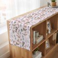 thumbnail image 6 of Table Runners 72 Inches Long Dress Scarves, Pink Bunny Floral Easter Farmhouse Kitchen Table Runner, Coffee Tablerunners, Elegant Pastoral Spring Floral Rabbits 14x72 Inch, 6 of 9