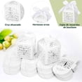 thumbnail image 2 of Cajas Papel para Dulces Recuerdos de Fiestas, Caja de Papel para Regalo de Boda, Cajas huecas de cruz blanca para bautismo, decoraciones de boda con cintas, 2 of 4