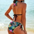 thumbnail image 3 of NICKSUN Women's Bikini Sets Two Piece Bathing Suits Sexy Halter Padded Bikini Swimsuits, 3 of 7