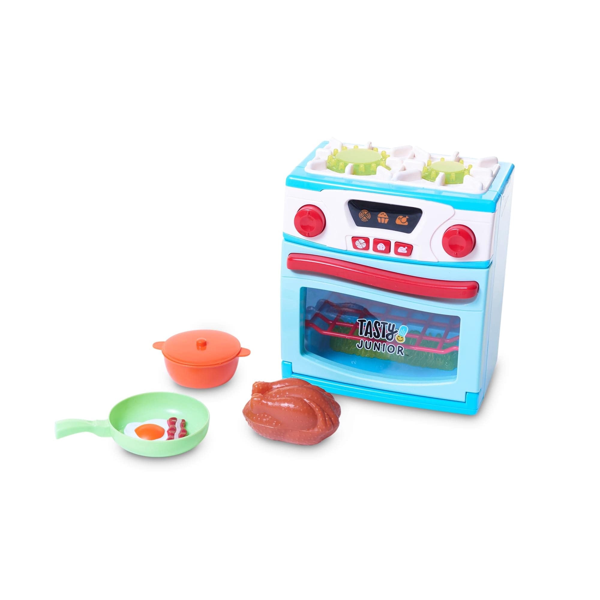 Tasty Junior Oven Electronic Toy Kitchen Set Blue