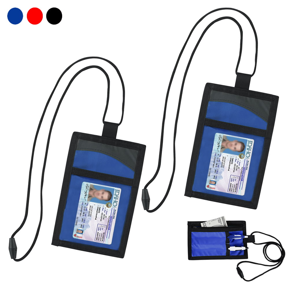 3 Pack - Passports with Large Passport Holder I... 6 x 4 inch Neck Lanyards 