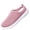 Pink, variant on Womens Backless Shoes Fitness Orthopedic Slip On Hands Free Slip On Mules Women Closed Toe Clogs Casual Mesh Classic Fit Orthopedic Sneakers for Women